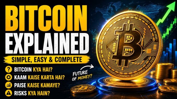 Bitcoin Kya Hai? | Complete Beginner Guide in Urdu/Hindi 🔥