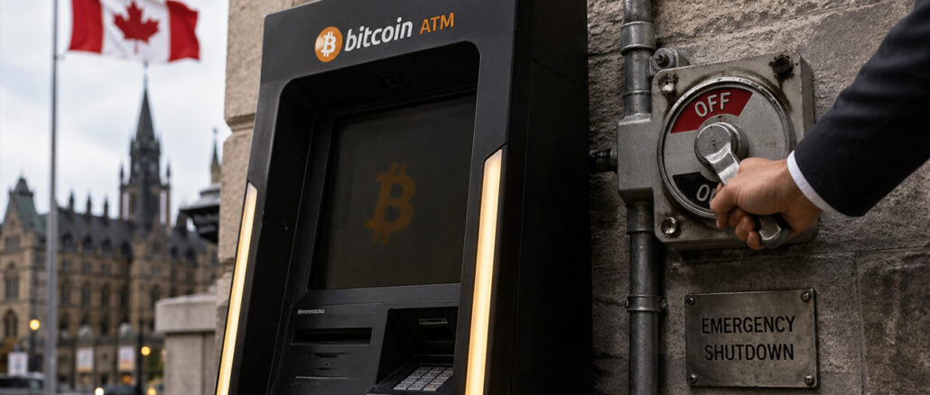Canada wants to ban crypto ATMs as fraud fears turn Bitcoin access into a political target
