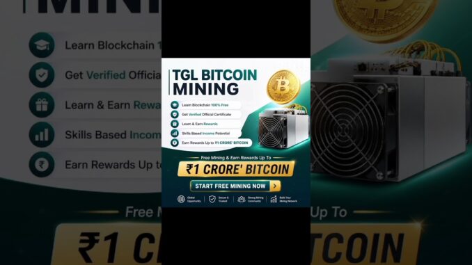 Free Bitcoin Mining 2026 🔥 | Earn ₹1 Crore Bitcoin 💰 | Real or Fake? Full Guide