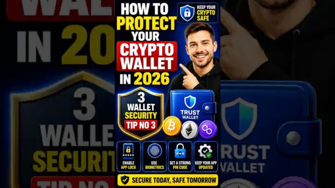 How To Protect Your Crypto Wallet In 2026 Wallet Security Tip # 3