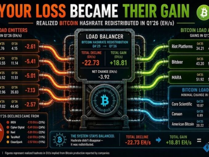 Miner Weekly – The Great Bitcoin Mining Power Shift: Who Won Q1?