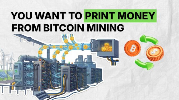 THE ECONOMICS OF OWNING A BITCOIN MINING COMPANY
