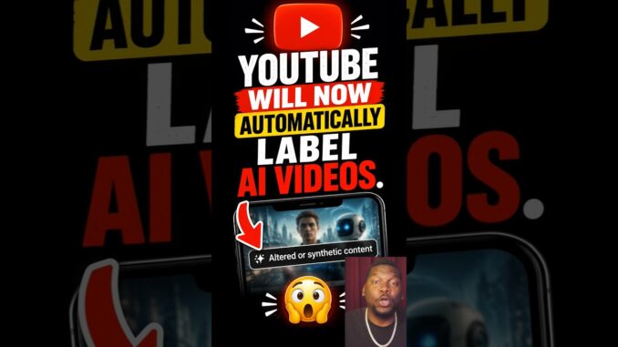 🚨 The AI Slop Crackdown Has Begun? #YouTube #ai #contentcreator #trending #news