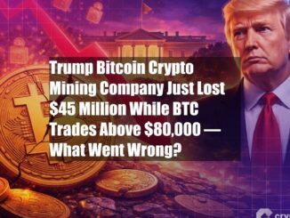 Trump Bitcoin Crypto Mining Company Just Lost $45 Million While
