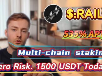 Want 534.87% Annual Yield? RAIL Staking, Step-by-Step Guide, No-Risk