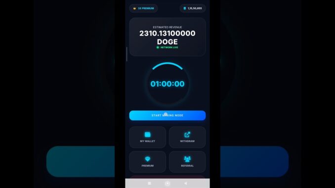 crypto mining app free earn money