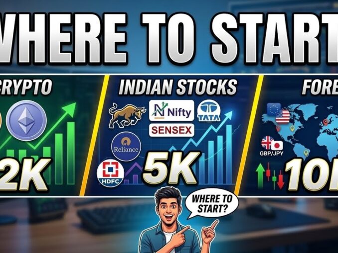 Best market for beginners? 2026😀😀👌/Crypto/Forex/Stock market
