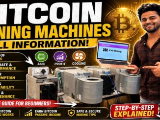 Bitcoin Mining Machines Full Information | Complete Beginner Guide 2026 🔥