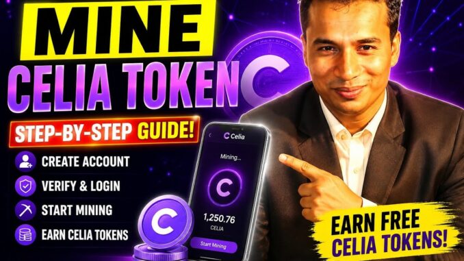 How To Mine Celia Token | Mine Celia Token for Free | Simple Guide for Beginners | Umair Technical