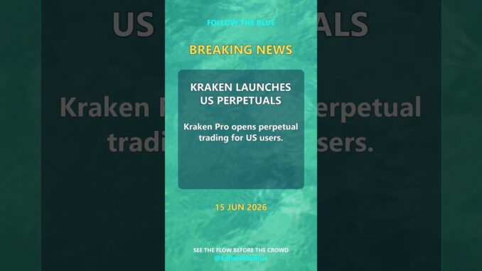 Kraken Gets US Perpetuals Approval #shorts #crypto #cryptonews