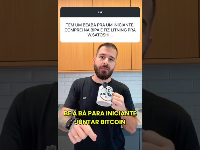 PASSO A PASSO PARA INICIANTE JUNTAR #BITCOIN