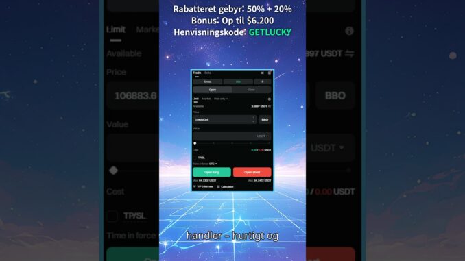 Tjen mere med Bitget Crypto Derivater: En Guide for Øvede