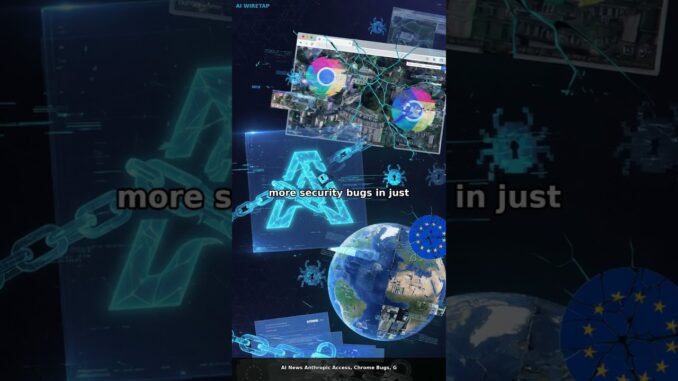 AI News: Anthropic Access, Chrome Bugs, Google Earth Fakes & EU Crackdown | Jul 31