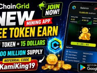 ChainGrid Mining App LIVE ✅ Free Crypto Mining 2026 | 100M Supply | Join Now