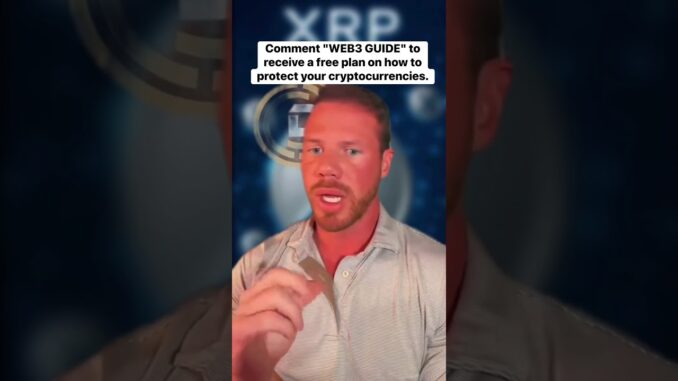 Crypto news today How to secure your crypto like a pro. #xrp #xrpnewstoday #crypto #cryptocurrency