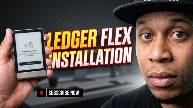 Ledger Flex  unboxing and installation🔐 | Complete beginners guide (veilig crypto opslaan!)