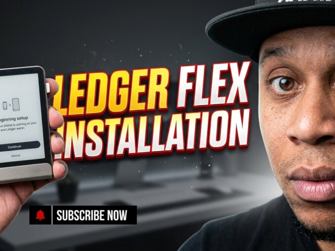 Ledger Flex  unboxing and installation🔐 | Complete beginners guide (veilig crypto opslaan!)