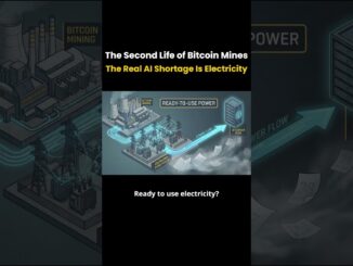 The Real AI Shortage Is Electricity #AIInfrastructure #BitcoinMining #PowerGrid #AIDataCenter #AI