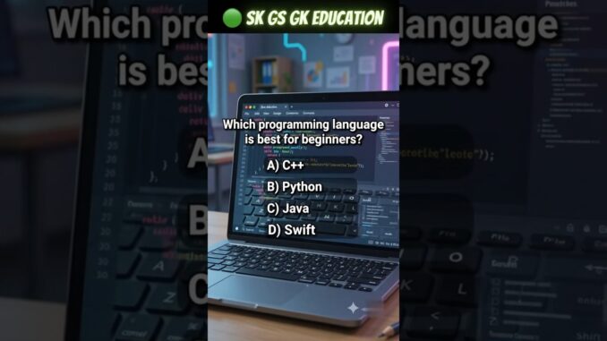 Which Programming Language Is Best for Beginners? 🤔 #coding #shorts