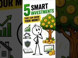5 Smart Investments That Can Grow Your Money 💰 | Investing for Beginners#SmartInvesting #finance