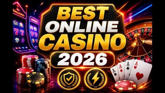 Best Online Casino 2026: Top Sites, Bonuses & Crypto Guide! 🔥