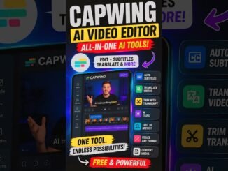 Capwing AI Tutorial 2026 | Complete Beginner Guide 🤯| Set Mind AI