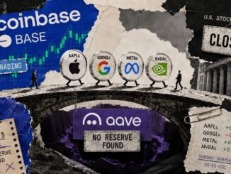 Coinbase stock tokens hold near Friday prices