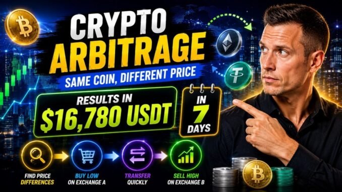 Crypto Arbitrage Strategy Guide: How to Do #USA Crypto Arbitrage, Bitcoin Arbitrage ~ SOL~USDT