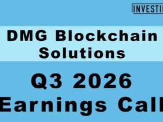 DMG Blockchain Solutions Q3 2026 Earnings Call | Crypto Mining Operations & AI Data Center Scale