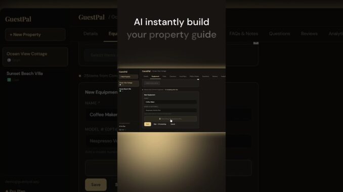 Guestpal video 3GuestPal — AI Guest Guide for Vacation Rentals | Stop Answering Guest Questions1