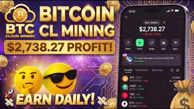 How to Mine BTC Online! Bitcoin Cloud Mining Tutorial #BTC