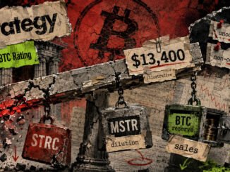 Michael Saylor’s $13,400 Bitcoin floor exposes the exact order of losses inside Strategy’s debt stack