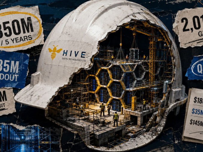 This Bitcoin miner just signed a $350 million AI deal, but it needs $185 million to make it work