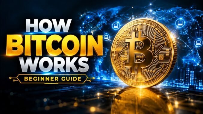 Bitcoin Explained for Beginners: What Is Bitcoin & How Does It Actually Work?