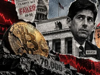 Bitcoin absorbs initial pre-Fed sell-off, leaving $70K as a critical test for Warsh’s Fed decision