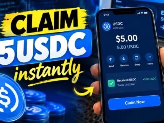 Claim $5 USDC Instantly | Step-by-Step Crypto Guide(New Method)