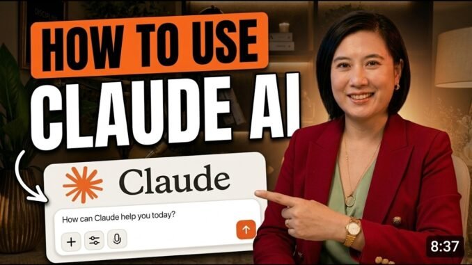 Claude AI Tutorial for Beginners (Step-by-Step) Module 1
