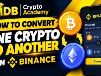 HOW TO CONVERT FROM ONE CRYPTO TO ANOTHER ON BINANCE FOR BEGINNERS