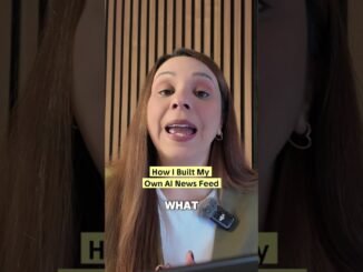 How I Built My Own AI News Feed #ai #aitools #artificialintelligence