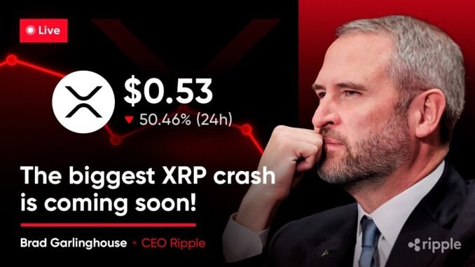 🚨 RIPPLE CRASH ALERT | Brad Garlinghouse Message, Crypto News & XRP Price Analysis