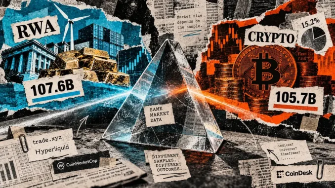 RWA futures overtook crypto only in a narrow market sample