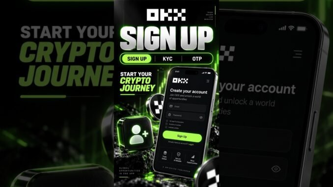Start Crypto Here (OKX Signup Guide)