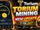 Torium Network Mining App 2026 🔥 TOR Coin Mining | Roadmap & TGE 2027