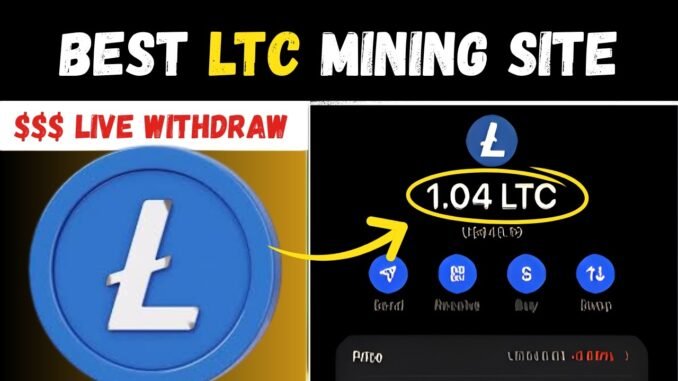 Best LTC Mining Website 2026 🤑 | Crypto Cloud Mining | Crypto Mining Platform