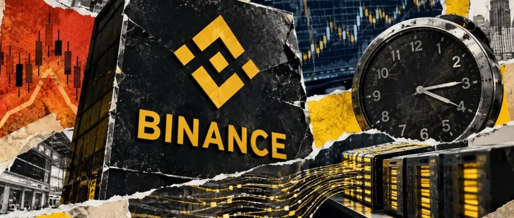 Binance stock-futures funding notice targets outage data