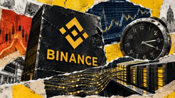 Binance stock-futures funding notice targets outage data