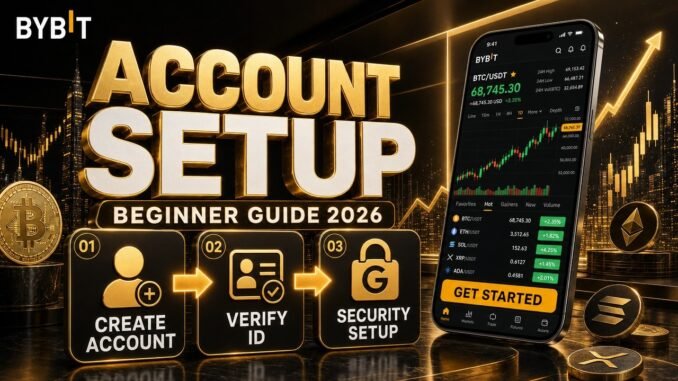 Bybit Account Setup Guide for Complete Crypto Beginners (2026)
