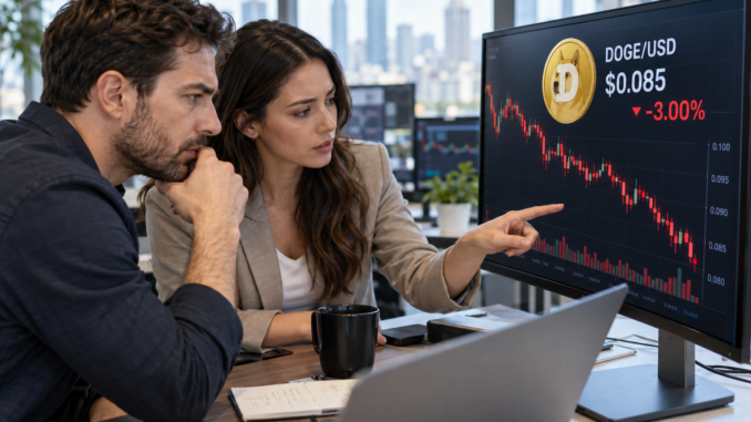 Dogecoin dips by 11% this week as whale balances shrink