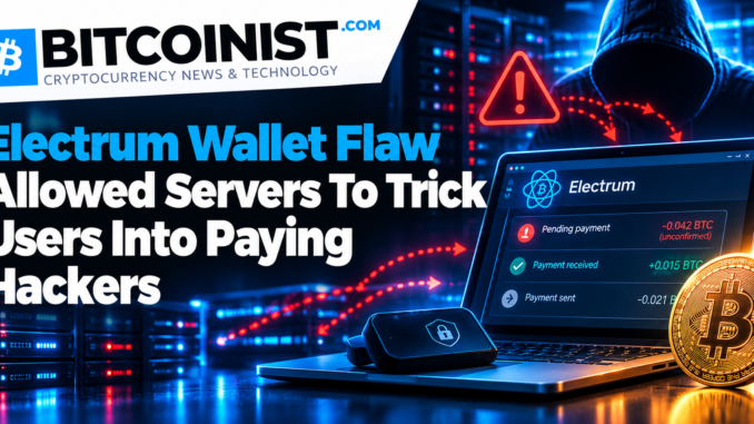 Electrum Wallet Flaw Allowed Servers To Trick Users Into Paying Hackers