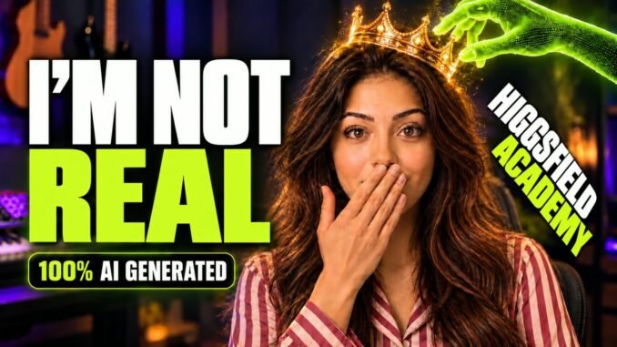 Higgsfield Academy for Beginners: Start Creating AI Videos | I'm Not Real